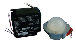 CREE LED LMH020-2000-27G9-20201TW Lámpara Empotrable de Techo, Lente tipo Domo, LED, 22 VDC, Blanco Cálido, 2700 K, 88.2 mm