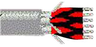 BELDEN 9329 0601000 Cable Multipar, Conducto de Potencia Limitada, Blindado, 3 par, 22 AWG, 1000 ft, 304.8 m