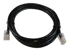 MULTICOMP PRO SPC21922 Ethernet Cable, Cat5e, Cat5e, RJ45 Plug to RJ45 Plug, UTP (Unshielded Twisted Pair), Black, 2.1 m