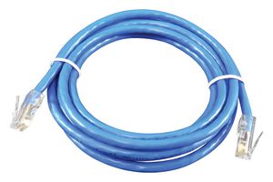 MULTICOMP PRO SPC21923 Ethernet Cable, Cat5e, Cat5e, RJ45 Plug to RJ45 Plug, UTP (Unshielded Twisted Pair), Blue, 2.1 m