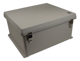 L-COM NB181608-KIT Plastic Enclosure, IP66, NEMA 4X, Multipurpose, Polyester (PET), 228.6 mm, 445 mm, 495 mm, IP66