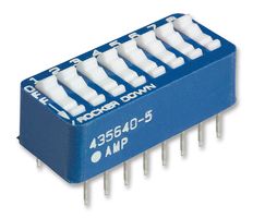 OMRON INDUSTRIAL AUTOMATION Z-15GQ22-B Interruptor DIP / SIP, Balancín Rebajado, 8 Circuitos, Balancín, Through Hole, SPST