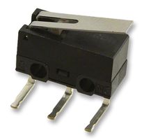 OMRON ELECTRONIC COMPONENTS D2F-L-A1 Microswitch, Subminiature, Hinge Lever, SPDT, Solder, 3 A, 30 V