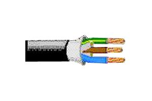 BELDEN 19402 010250 Multiconductor Cable, Portable Cord SVT, Unshielded, 3 Conductor, 18 AWG, 250 ft, 76.2 m