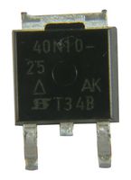 VISHAY SUD40N10-25-E3 MOSFET de Potencia, Canal N, 100 V, 40 A, 0.025 ohm, TO-252 (DPAK), Montaje Superficial