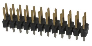 AMPHENOL COMMUNICATIONS SOLUTIONS 67996-124HLF Pin Header, Board-to-Board, 2.54 mm, 2 Rows, 24 Contacts, Through Hole, FCI BergStik 67996 Series