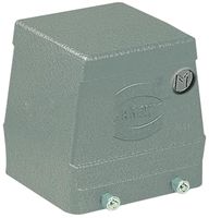 HARTING 19300320528 Conector Uso Rudo, Entrada Lateral M40, 4 Clavijas, Alto Perfil, Capucha, Entrada Lateral