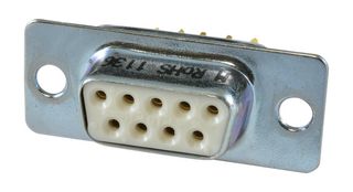 GLENAIR GMPM2-G103P-CBR-NU-.250 Conector D Sub, DB9, Estándar, Receptáculo eléctrico, Serie Basic D, 9 Contactos, DE, Enrollado