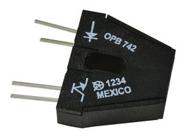 TT ELECTRONICS / OPTEK TECHNOLOGY OPB742 Optointerruptor Reflexivo, Serie OPB742, Fototransistor, Through Hole, 3.81 mm, 40 mA, 2 Vr