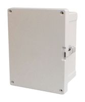 FIBOX AR1083CHFL Carcasa de Plástico, Latch21 Liberación Rápida, Multipurpose, Policarbonato, 254 mm, 203 mm, 76 mm