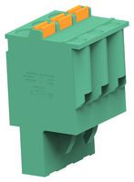 TE CONNECTIVITY - BUCHANAN 2350397-5 Pluggable Terminal Block, 5 mm, 5 Positions, 3.31 mm², Push In