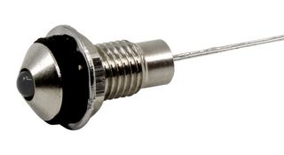 VCC / VISUAL COMMUNICATIONS COMPANY CDLB-0-8712-9933-I LED Panel Mount Indicator, White, 28 VDC, 6 mm, 20 mA, 250 mcd, IP67
