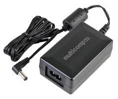 MULTICOMP PRO MP001996 Fuente de Poder CA/CD, ITE, 1 Salida, 24 W, 12 VDC, 2 A