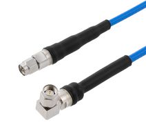 L-COM LCCA30003-FT2 Cable RF / Coaxial ensamblado, 2 ft, 609.6 mm, SS402, SMA Plug, SMA Macho de Ángulo Recto, 50 ohm