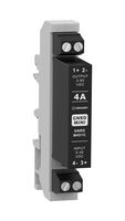 CROUZET GNRDM4D1C Solid State Relay, 4 A, 60 VDC, DIN Rail, Screw, DC Switch