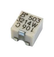 BOURNS 3214W-1-503E Recortador, Multi Vuelta, Cermet, Ajuste Superior, 50 kohm, Surface Mount, 5 Vueltas