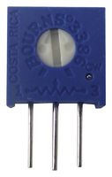 BOURNS 3386H-1-105LF Recortador, Una Vuelta, Cermet, Ajuste Lateral, 1 Mohm, Through Hole, 1 Vueltas