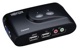 EATON TRIPP LITE B004-VUA2-K-R Conmutador, KVM, Automático, 4-Vías, Negro