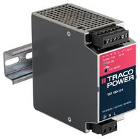 TRACO POWER TSP 180-124 AC/DC DIN Rail Power Supply (PSU), 1 Output, 180 W, 24 VDC, 7.5 A