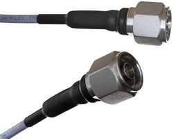 SEMFLEX 5151-DKF-0036 RF / Coaxial Cable Assembly, 3 ft, 900 mm, HP190S, N Type Straight Plug, N Type Straight Plug