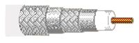 BELDEN 5339Q5 0091000 Cable Coaxial, CATV MATV para Vigilancia, RG6, Cobre, 7.569 mm, 75 ohm, Blanco