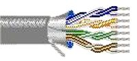 BELDEN 88106 008500 Cable Multipar, Blindado, 6 par, 24 AWG, 500 ft, 152.4 m