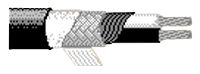 BELDEN 8413 010100 Multiconductor Cable, Shielded, 2 Conductor, 24 AWG, 0.201 mm², 100 ft, 30.5 m