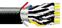 BELDEN 1057A-1000 Multiconductor Cable, Shielded, 17 Conductor, 22 AWG