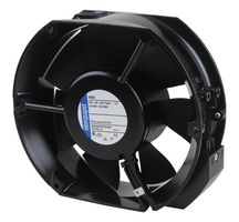 EBM-PAPST 6424 Ventilador axial de CD, IP20, 24 V, Rectangular con extremos redondeados, 172 mm, 51 mm