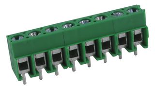 PHOENIX CONTACT 1935226 Wire-To-Board Terminal Block, 5 mm, 8 Positions, 26 AWG, 16 AWG, 1.5 mm², Screw