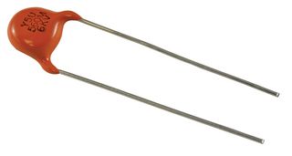 VISHAY 564R60GAT56 Capacitor Cerámico de Disco, 560 pF, 6 kV, ± 20%, Y5U, 9.5 mm, Conexión Radial