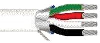 BELDEN 8729 0091000 Multiconductor Cable, Shielded, 4 Conductor, 22 AWG, 1000 ft, 305 m