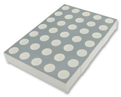 KINGBRIGHT TC40-11GWA Pantalla Matriz de Puntos LED, Verde, 4.4 V, 38 mcd, 5 x 7, 106mm x 76mm, 565 nm