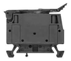 WEIDMULLER 1886570000 Fused Terminal Block, 2 Positions, 30 AWG, 12 AWG, 4 mm², Screw, 6.3 A