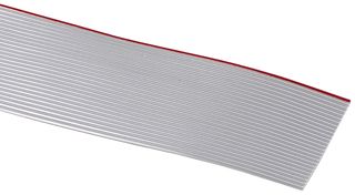 3M 3365/10SF Cable Plano, Plano de Conductor Redondo, Sin blindaje, 10 Hilos, 28 AWG, 300 ft, 91.44 m