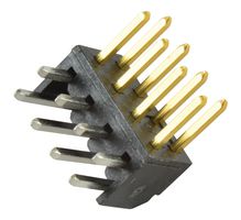 MOLEX 87760-1616 Pin Header, Board-to-Board, Wire-to-Board, 2 mm, 2 Rows, 16 Contacts, Through Hole Right Angle