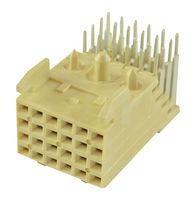 TE CONNECTIVITY - AMP 5536507-1. Conector, Serie Z-PACK, 24 Contactos, 2 mm, Receptáculo eléctrico, Agujero Pasante, 4 Líneas