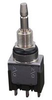 NKK SWITCHES MB2011LD3W01 Botón Pulsador, MB2000 Series, 6.5 mm, SPDT, Encendido-(Encendido), Émbolo para la Tapa