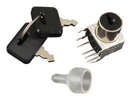 NKK SWITCHES SK14DG30 Interruptor de Llave, Encendido-Encendido-Encendido, SP3T, SK Series, 3 Posiciones, Soldable