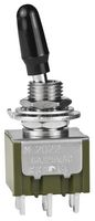 NKK SWITCHES M2022SS1W01-BA Interruptor (Switch) de Palanca, Encendido-Encendido, DPDT, No Iluminado, M Series, Panel Mount