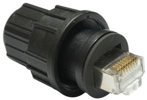 CINCH CONNECTIVITY SOLUTIONS DCDM15CS Conector Modular, RJ45 Plug, 1 x 1 (Puerto), 8P8C, Cat 5e, IP67, Montaje de cable