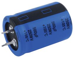 CORNELL DUBILIER 381LQ561M250J032 Capacitor Electrolítico, Encaje a Presión, 560 µF, 250 V, ± 20%, Encastre a presión
