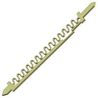 OMRON ELECTRONIC COMPONENTS XP3A-7583-0825D-S/S Contacto, Conector, Pin, Electrochapado, Plano, Terminal Superior S, Spring Loaded Probe, 1 mm