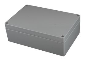 HAMMOND 1554HGY Carcasa de Plástico, Cierre Hermético, Tapa Plana, Multipurpose, ABS, 180.3 mm, 120 mm, 60 mm, IP66