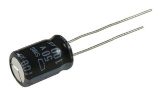 CHEMI-CON ESMG500ELL101MHB5D Electrolytic Capacitor, Miniature, 100 µF, 50 V, ± 20%, PC Pin, 2000 hours @ 85°C, Polar