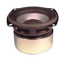 MULTICOMP PRO 55-1853 Bocina, Cono, Blindada, Aluminio, 4", 20W/40W RMS/Pico, 8ohm, 50Hz-17kHz