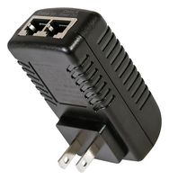 PRO ELEC 28-21705 PoE Injector and Power Supply, Wall Mount, 90VAC to 264VAC In, 48VDC/0.5A Out