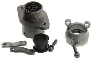 AMPHENOL INDUSTRIAL MB03TA10-15PN(574) Conector Circular, Micro Circular Connector, Serie Micro-B, Hembra de Montaje en Brida