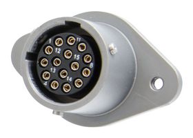 AMPHENOL INDUSTRIAL MB03TA10-15SN(574) Conector Circular, Micro Circular Connector, Serie Micro-B, Hembra de Montaje en Brida