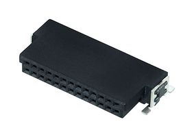 HARWIN M55-6102642R Receptáculo PCB, Tarjeta-a-Tarjeta, 1.27 mm, 2 Líneas, 26 Contactos